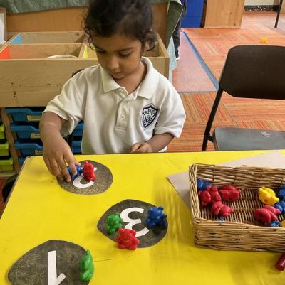This week in Nursery we have been learning how to use and take care of the resources in the different areas that we have in the classrooms.