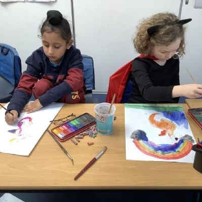 Hockney 3 all had a great time dressing up for World Book Day!