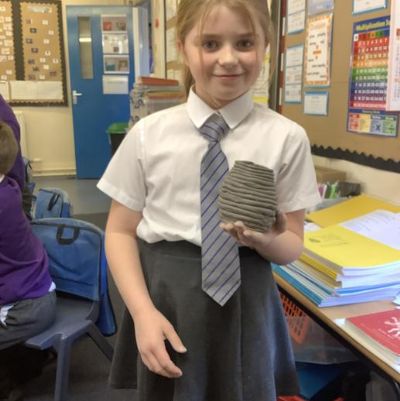 To finish their Gaudi inspired clay pots, the children in Year 4 used coiling to create the pots they designed.