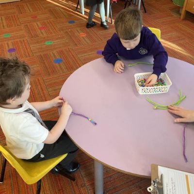 It has been a busy first week back in Nursery.