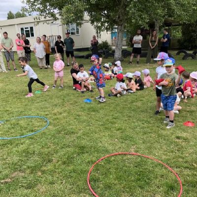 We had our Nursery Sports Day this week