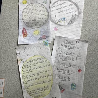 This week in English we have been writing poems based around space.
