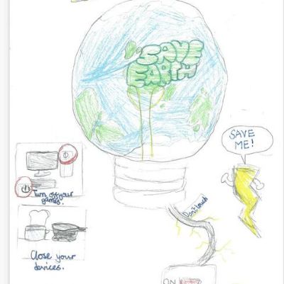 To celebrate Earth Day, the Eco Warriors wanted to focus on using less energy across school.